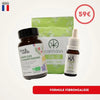 Formule Fibromyalgie cbd reishi avec huile CBD 40%, bonbons CBD pomme 300mg et complexe 5 champignons pour soulager douleurs et anxiété.