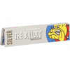 Paquet de 32 feuilles à rouler Silver avec cartons intégrés The Bulldog®, design emblématique avec logo de bulldog, idéal pour fumeurs.