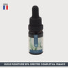 HUILE CBD SPECTRE COMPLET 10 A 50 % Plénitude