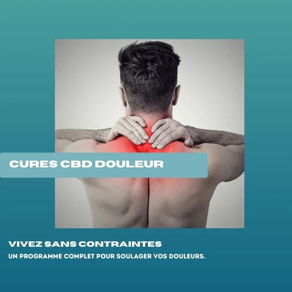 personne soulagée d'un mal de dos pour grâce à la prise de cbd 