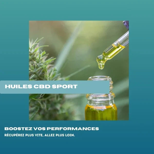 Huile CBD Sport