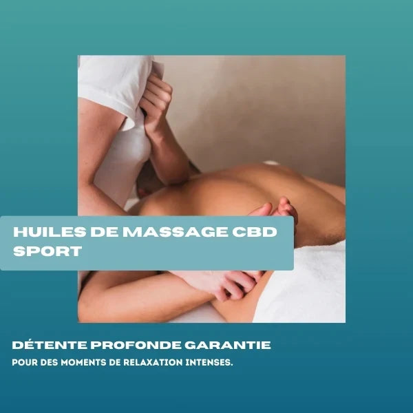 huile de massage CBD