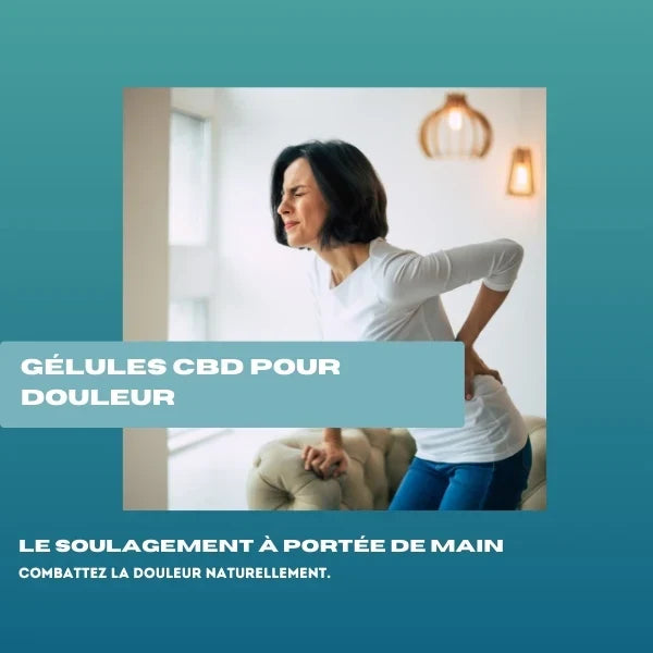 Gélule CBD pour douleur
