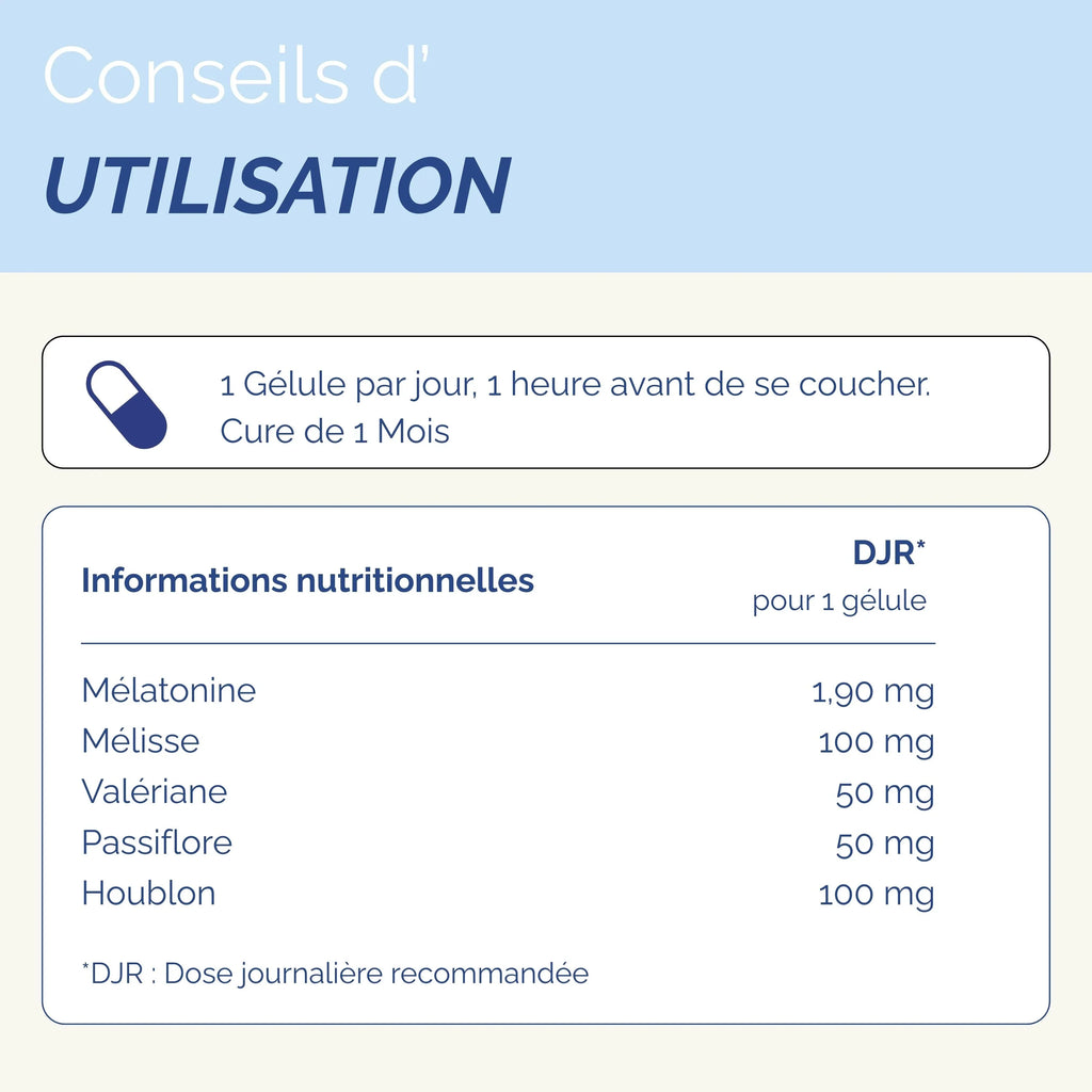 Nuit tranquile Sommeil +