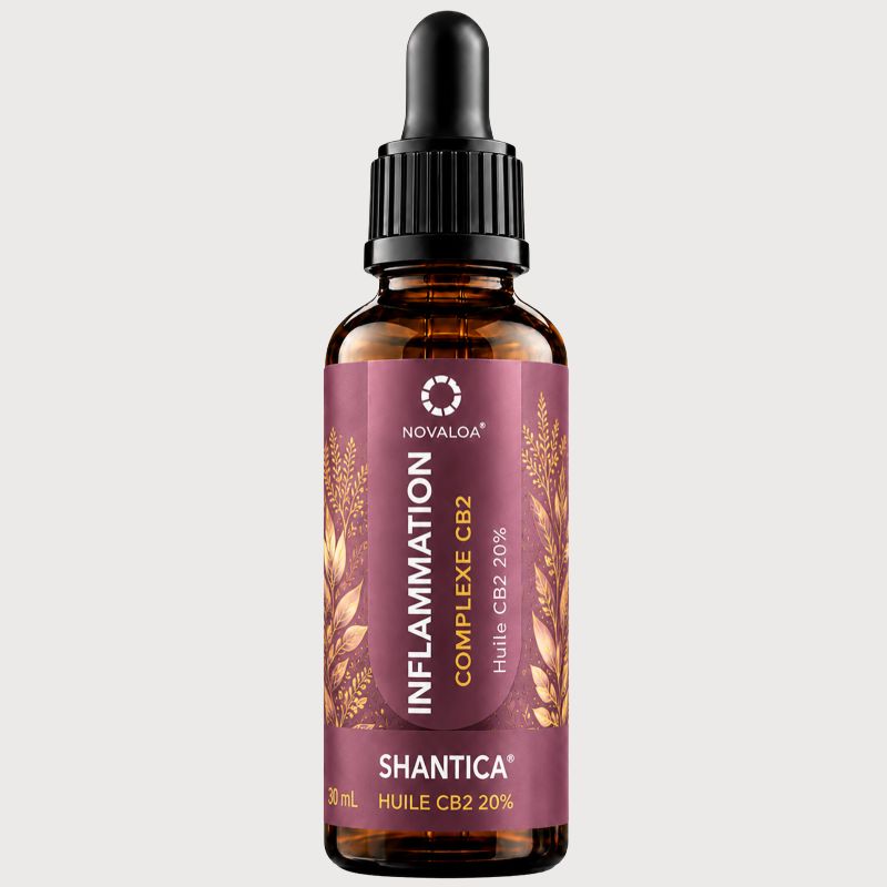 HUILE INFLAMMATION COMPLEXE CB2® – CURCUMA & GINGEMBRE | Novaloa