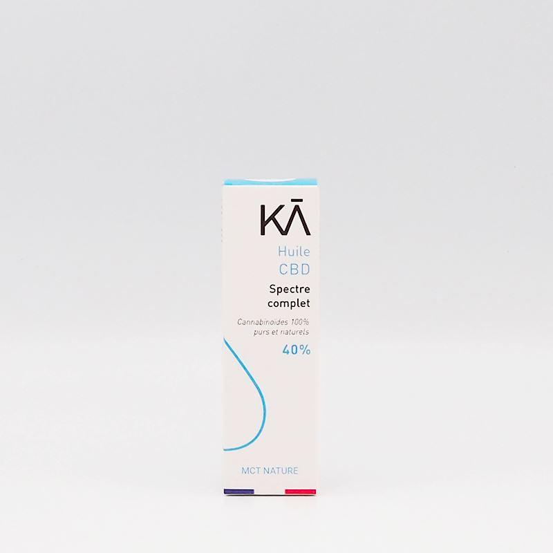 HUILE CBD GOUT NEUTRE | KA® FULL SPECTRUM Bien-être Herbalcura France 40% 