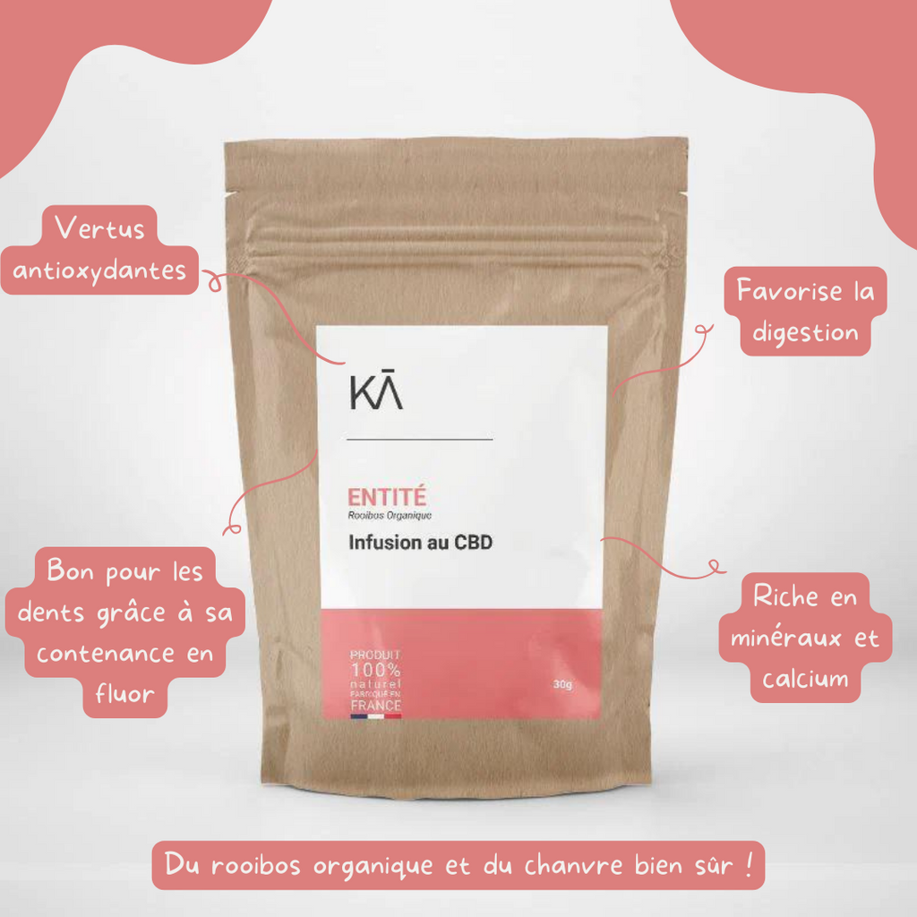 TISANE AU CBD KA ROOIBOS ORGANIQUE