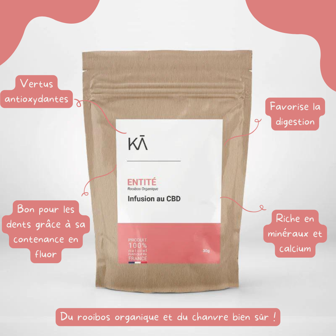 TISANE AU CBD KA ROOIBOS ORGANIQUE