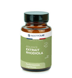 Complément Rhodiola Nootrolab 60 gélules pour la résilience au stress et l'équilibre émotionnel. Formule naturelle pour énergie et concentration.