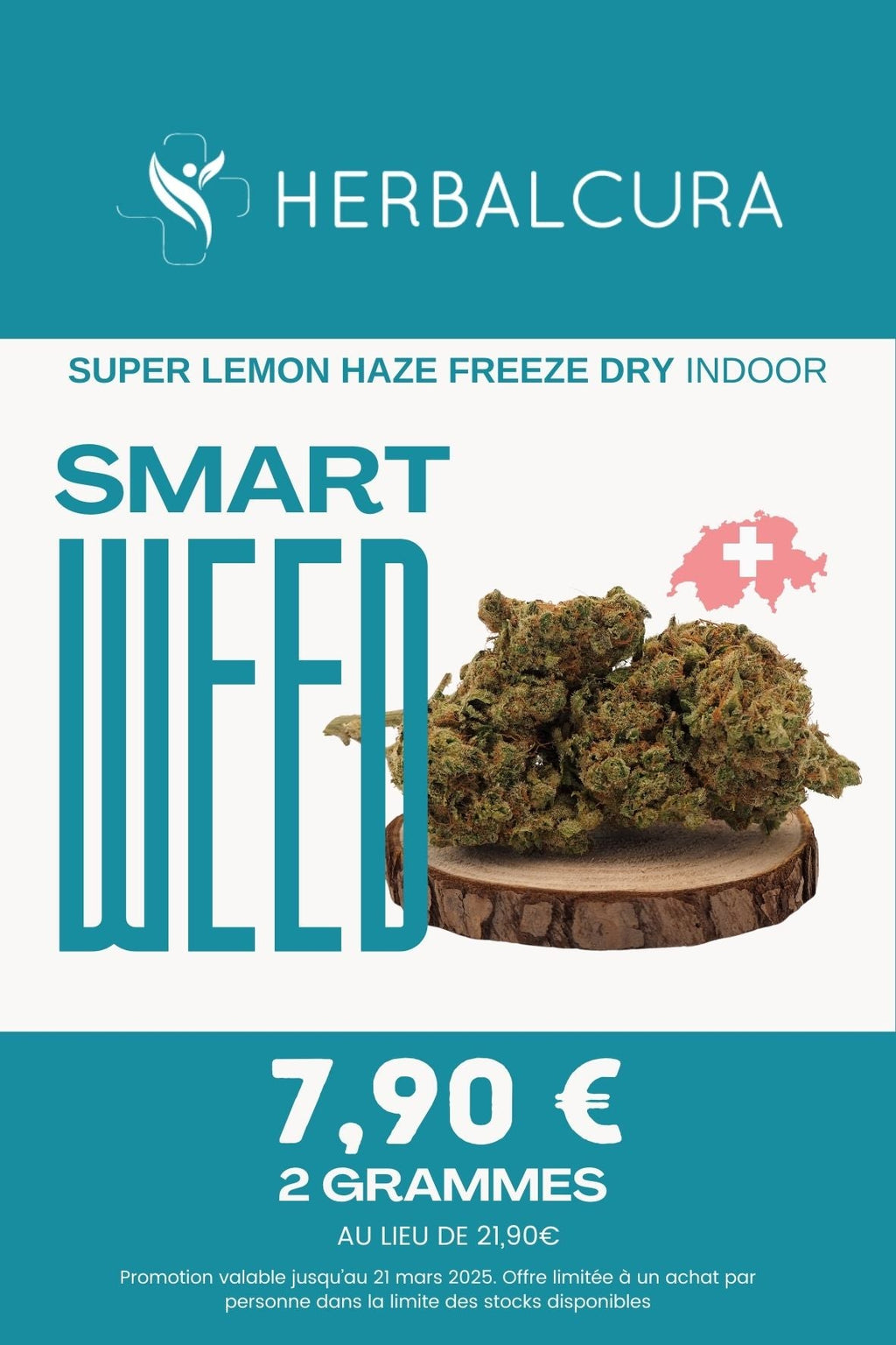 SUPER LEMON HAZE  FREEZDRY - INDOOR |  FLEUR DE CBD A INFUSER