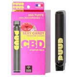 Vaporisateur PUUD CBD Sexy Candy rechargeable 600 bouffées