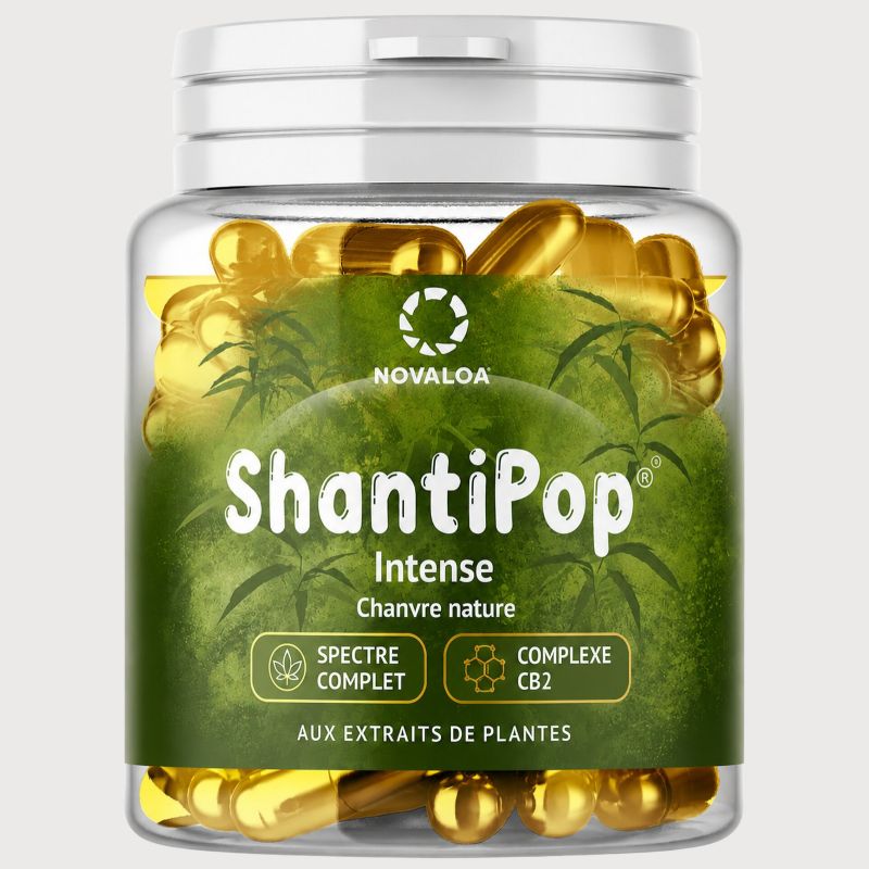 CAPSULES LIQUIDES INTENSE – COMPLEXE CB2® & SPECTRE COMPLET | NOVALOA