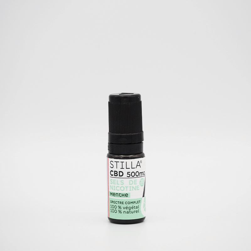 E-LIQUIDE SELS DE NICOTINE CBD | STILLA® Vaporisateurs et cigarettes électroniques STILLA Menthe 