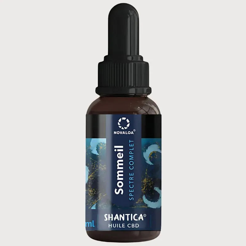 HUILE CBD SPECTRE COMPLET SOMMEIL – CBD & MELATONINE