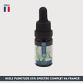 HUILE CBD SPECTRE COMPLET 10 A 50 % Plénitude