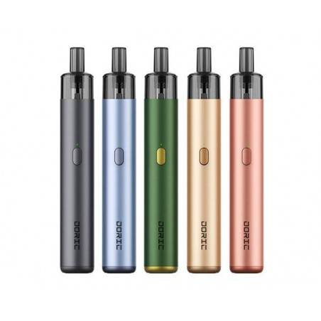 Cigarette électronique DORIC 20 - 1500 mAh par VOOPOO, disponible en plusieurs couleurs élégantes. Design compact et autonomie idéale pour E-liquides CBD.