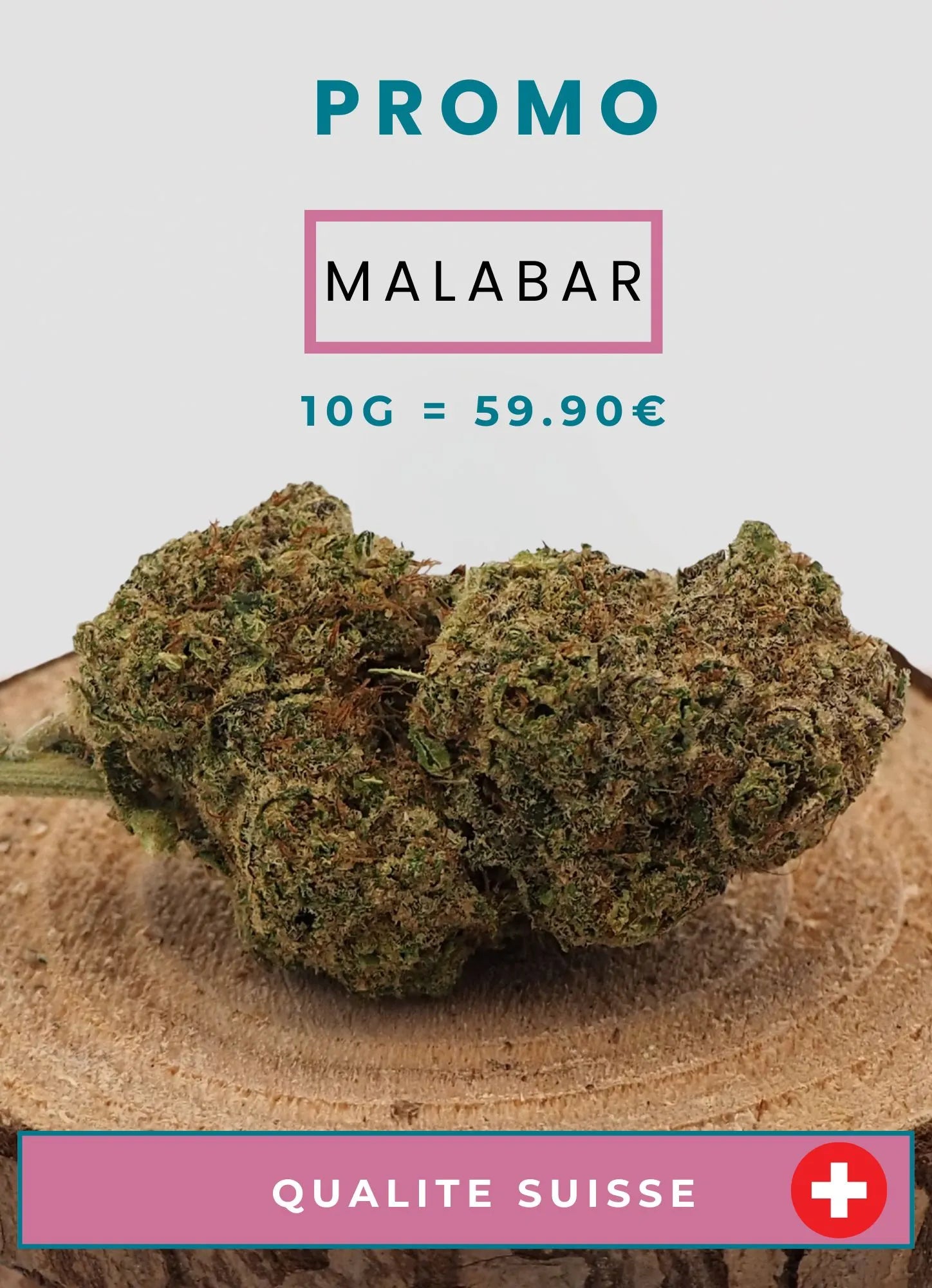 PROMO MALABAR INDOOR | FLEUR DE CBD A INFUSER
