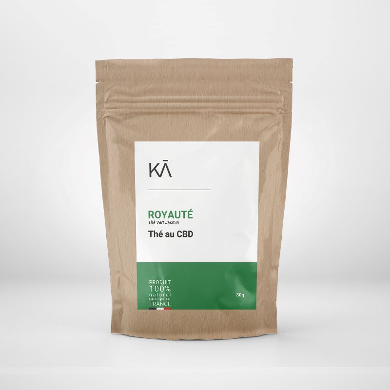 TISANE AU CBD KA THE VERT JASMIN Thé et infusions Herbalcura France 
