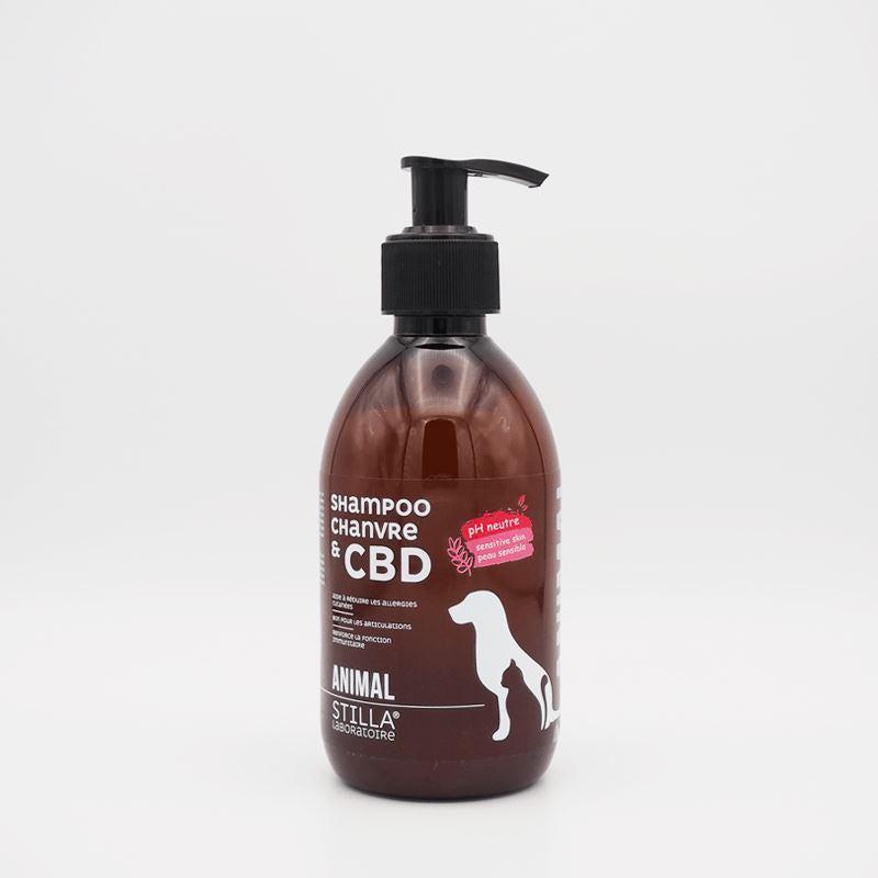SHAMPOING SENSITIVE ANIMAL AU C| STILLA® Shampooings et après-shampooings pour animaux de compagnie Herbalcura France 
