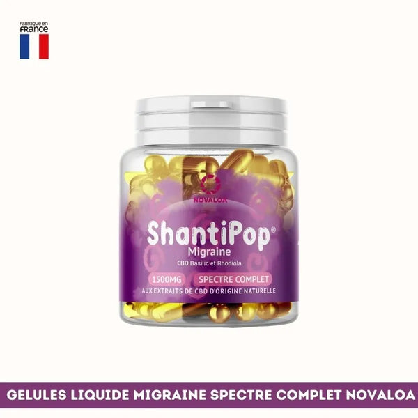 GELULES LIQUIDES MIGRAINNES - SHANTIPOP  NOVALOA