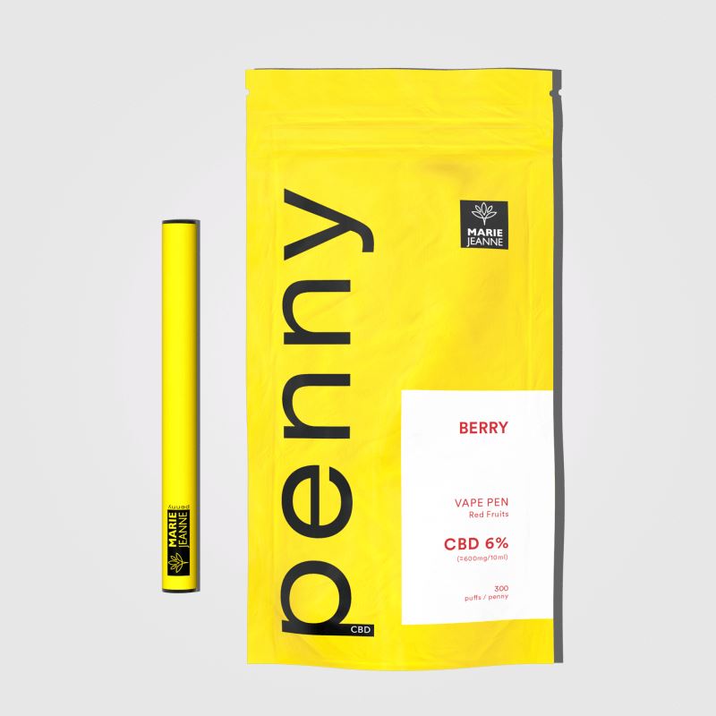 VAPE PEN PENNY BERRY | MARIE JEANNE Vaporisateurs Herbalcura France 