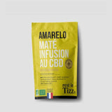 MATE AMARELO INFUSION AU CBD | REST IN TIZZ® Thé et infusions Herbalcura France 