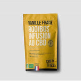 ROOIBOS BIO INFUSION AU CBD VANILLE FRAISE | REST IN TIZZ® Thé et infusions Herbalcura France 