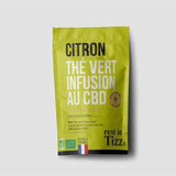 THÉ VERT CHUN MEE BIO INFUSION AU CBD CITRON | REST IN TIZZ® Thé et infusions Herbalcura France 